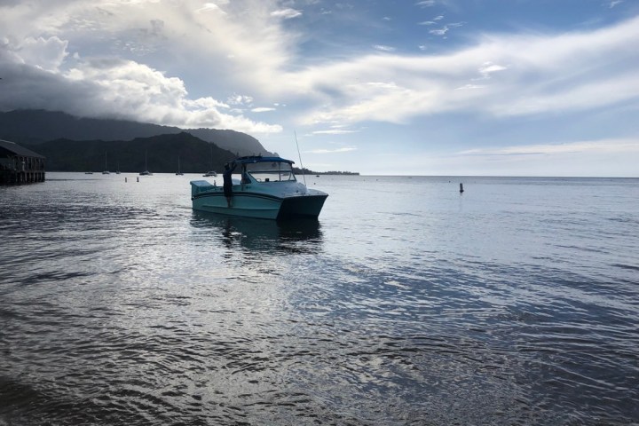 a boat on a body of water