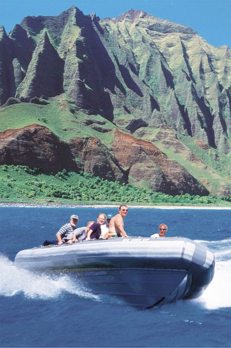 Nā Pali Raft Snorkel Tour Hawaii Adventure Center 7818